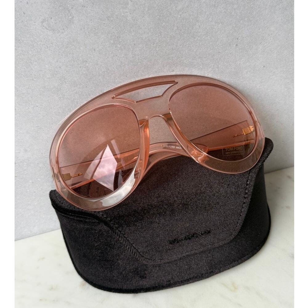 NEW Tom Ford FT0886 Serena XXL Sunglasses in Pink